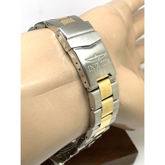 Invicta Men's Watch 36973 Pro Diver Automatic Black Dial Two Tone Steel 44mm - Picture 11 of 15